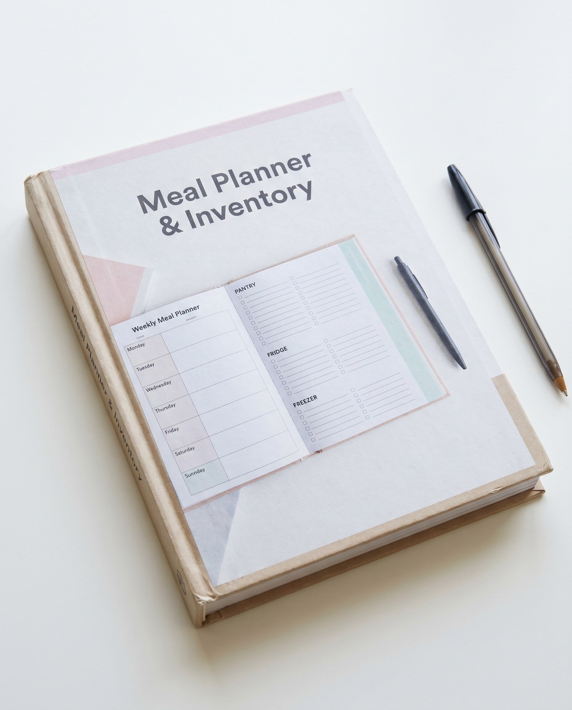 Printable Meal Planner + Pantry Inventory Pack