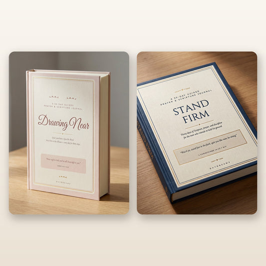 His & Hers Prayer Journal Bundle - both books