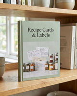 Printable Label + Recipe-Card Pack
