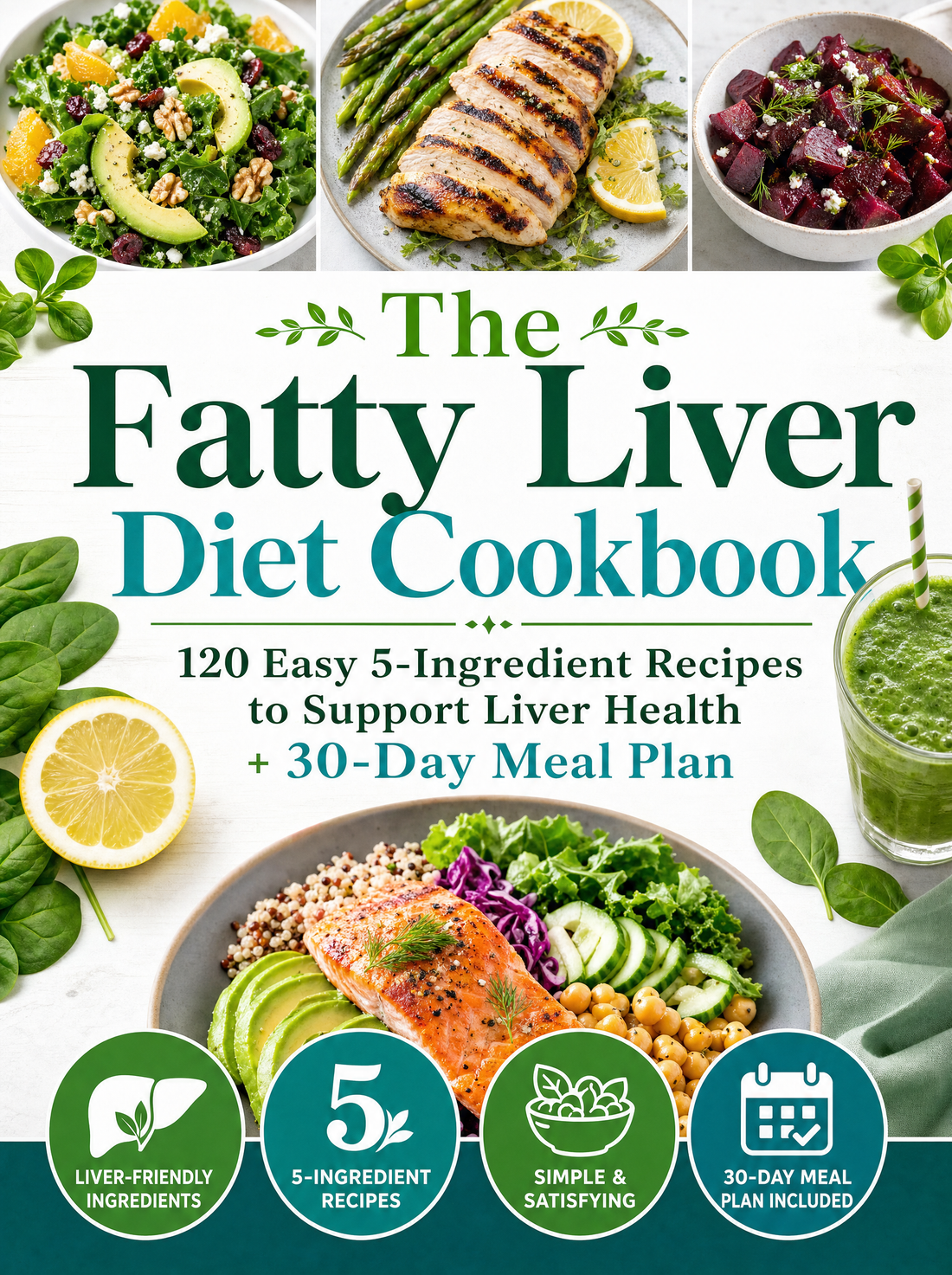 The Fatty Liver Diet Cookbook (50% OFF)
