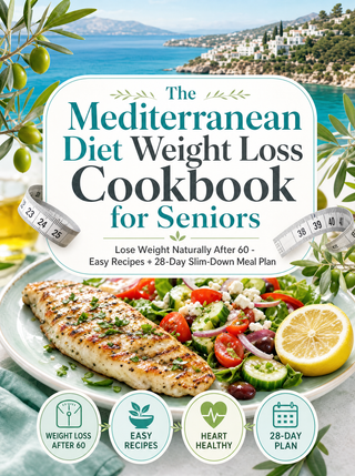 The Mediterranean Diet Weight Loss Cookbook for Seniors (50% OFF)