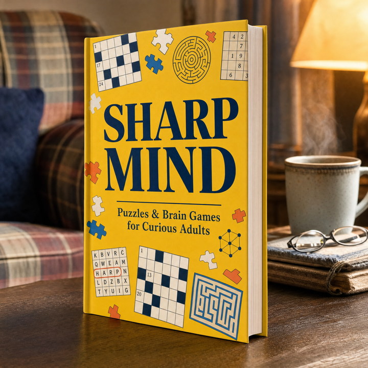 Sharp Mind — Puzzles & Brain Games for Curious Adults